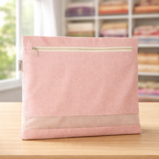 Pink Cotton Saree Cover