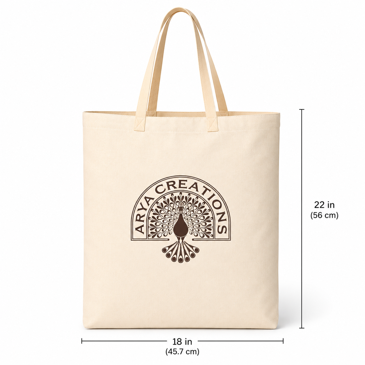 18x22 Inch Cotton Tote Bag | 150 GSM